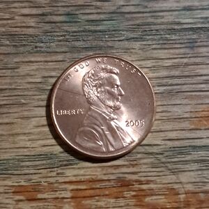 2005 P Copper Penny Coin Mint